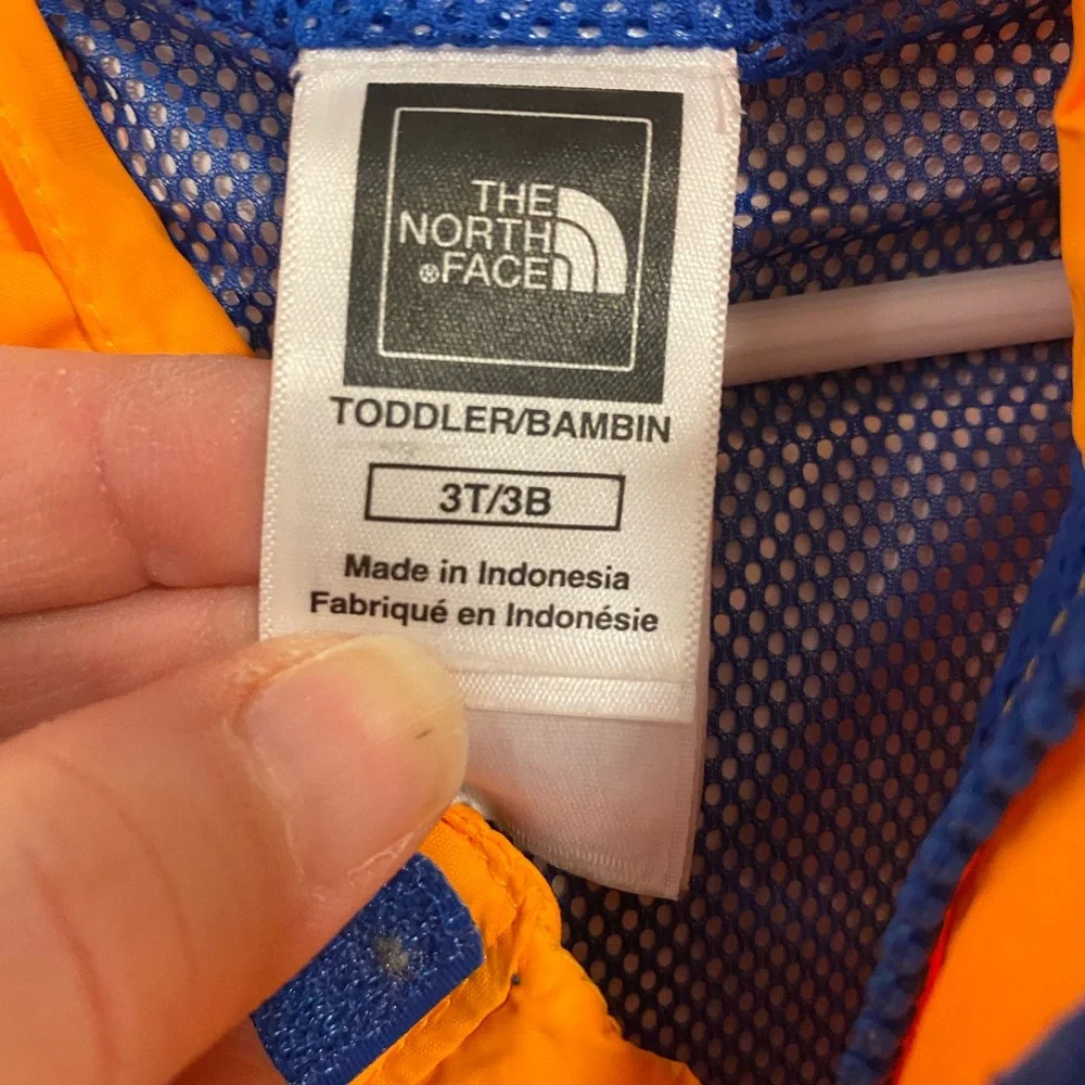 The North Face Orange Raincoat - Picture 3 of 3